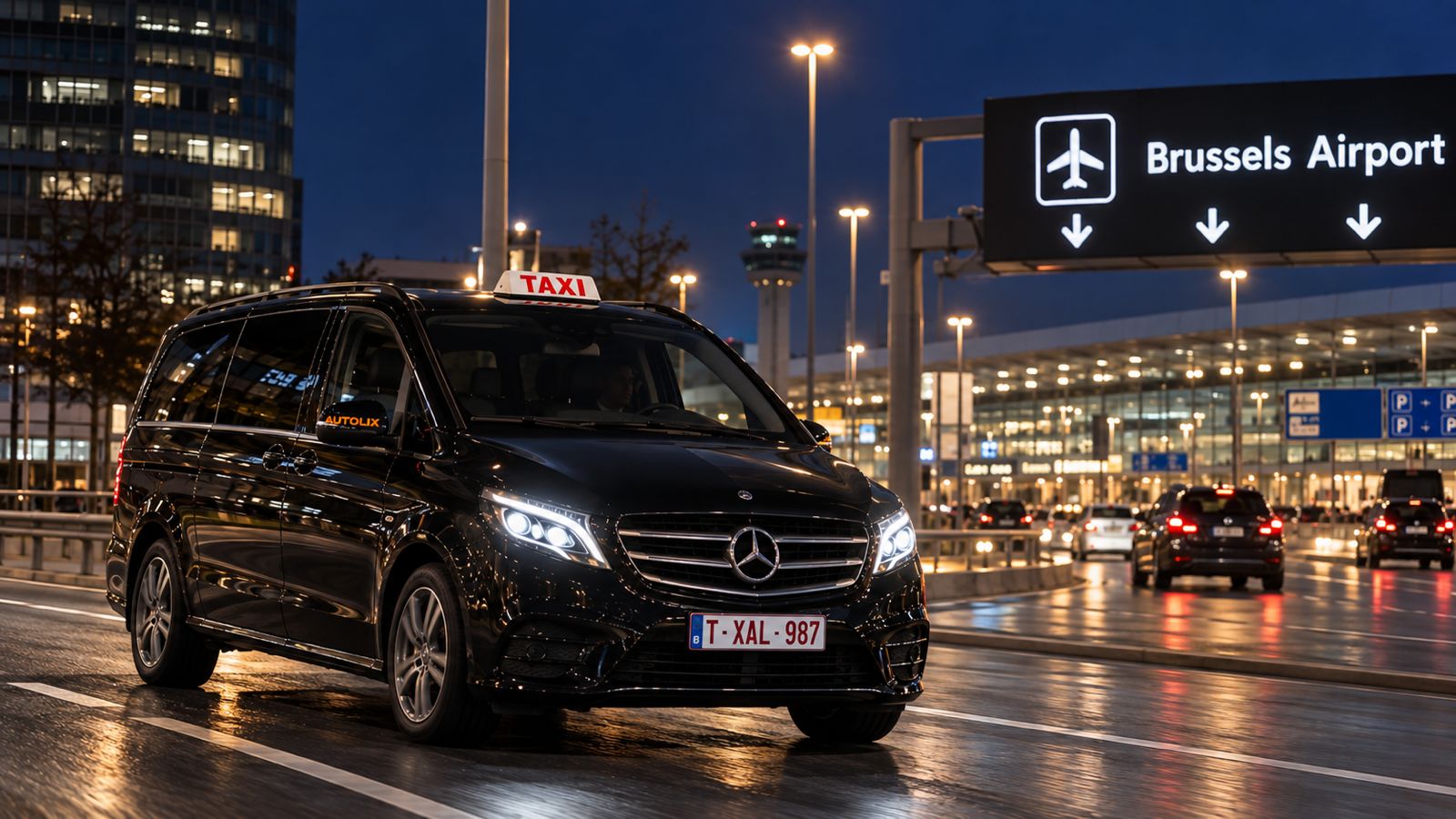 Reistijd van Brussel naar de luchthaven van Zaventem